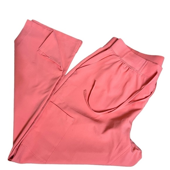 Scrub pants - Angie Uniforms - Med Petite - Coral - Picture 5 of 8